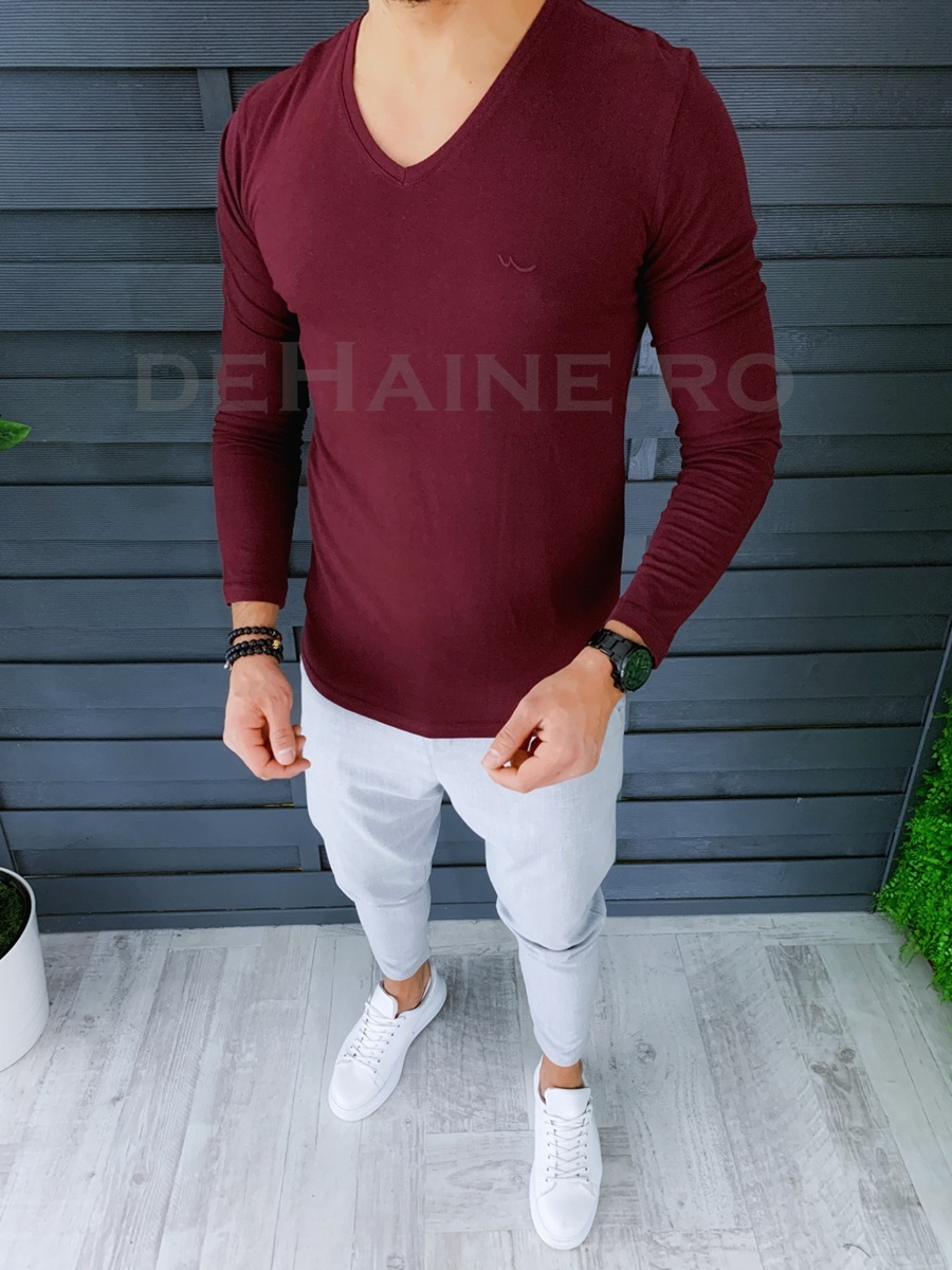 Bluza barbati slim fit grena zr a86036 p1-4 /s4